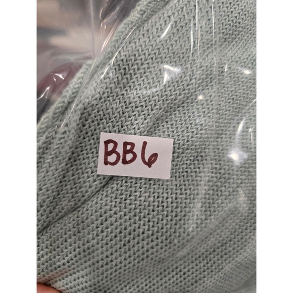 J Jill Women's Light Green Linen Blend Open Front Long Cardigan Sweater Medium M - Picture 7 of 7